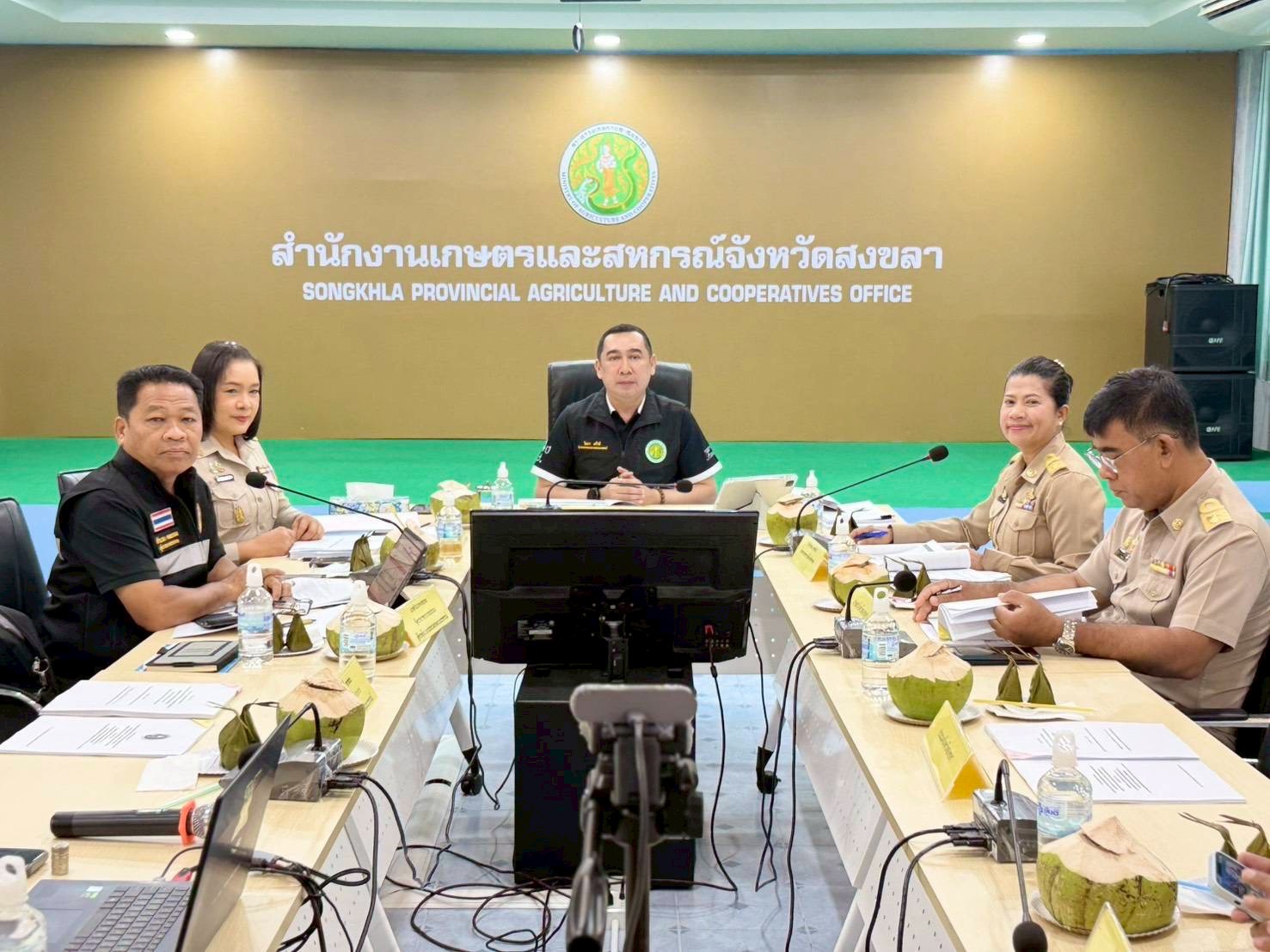 title - ผู้ตรวจราชการ ส.ป.ก. ร่วมประชุมตรวจราชการ ของผู้ตรวจราชการกระทรวงเกษตรและสหกรณ์ เขตตรวจราชการที่ 5 รอบที่ 1 จังหวัดสงขลา